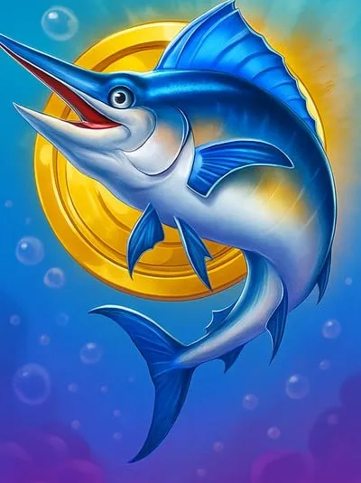 Mighty Fish: Blue Marlin Burning Board